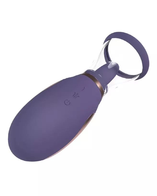 Pompe Rechargeable Enhance Purple de Pumped by Shots pour Vulve et Seins-5