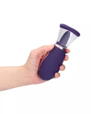 Pompe Rechargeable Enhance Purple de Pumped by Shots pour Vulve et Seins-7