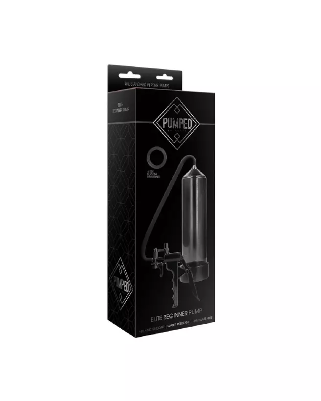 Image de la Elite Beginner Pump par Pumped by Shots, pompe à pénis pour débutants-2