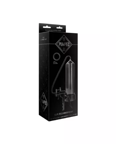 Image de la Elite Beginner Pump par Pumped by Shots, pompe à pénis pour débutants-2