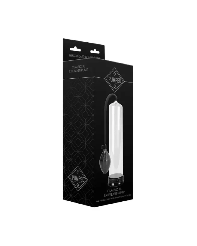 Image de la Classic XL Extender Pump de Pumped by Shots pour agrandissement pénien-2
