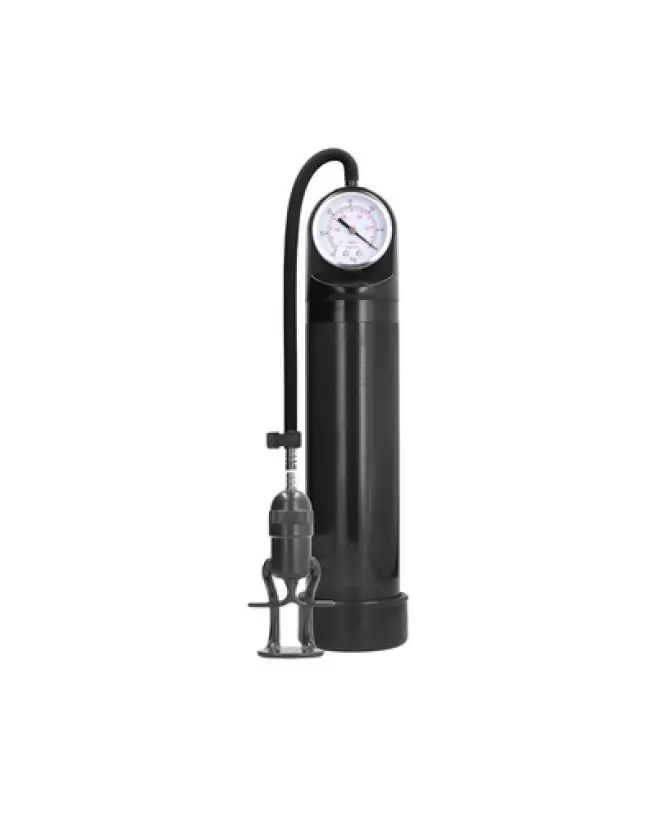 Deluxe Pump with Advanced PSI Gauge de Pumped by Shots pour amélioration masculine-1
