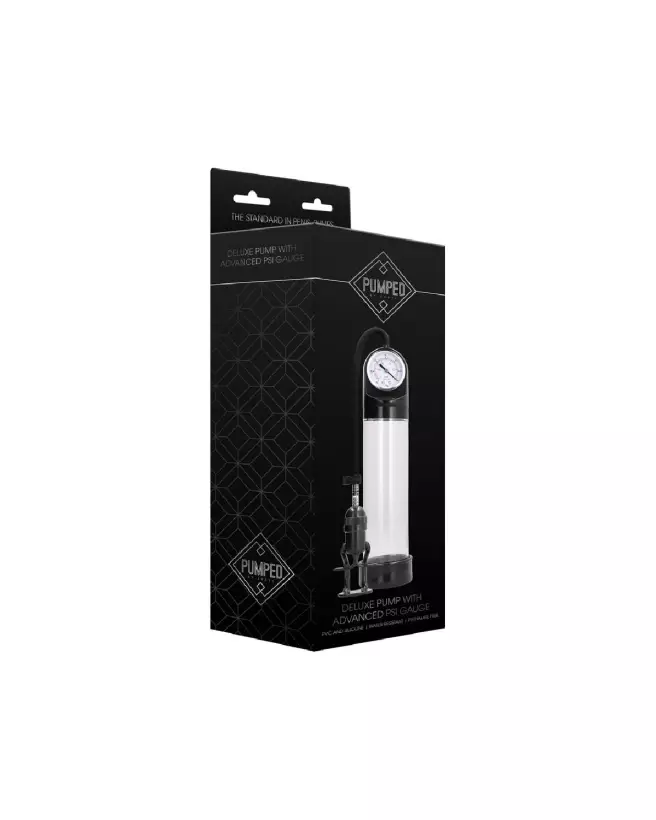 Pompe à pénis Deluxe avec manomètre PSI avancé par Pumped by Shots-2