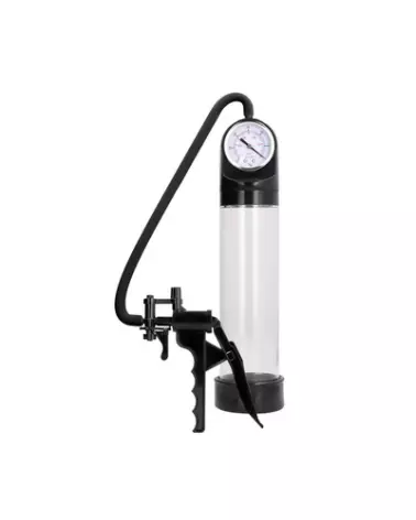 Image de la Elite Pump with Advanced PSI Gauge par Pumped by Shots, pompe à pénis haute précision-1