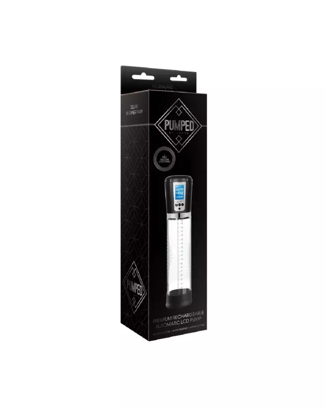 Pompe à Pénis Automatique LCD Rechargeable Pumped by Shots-2