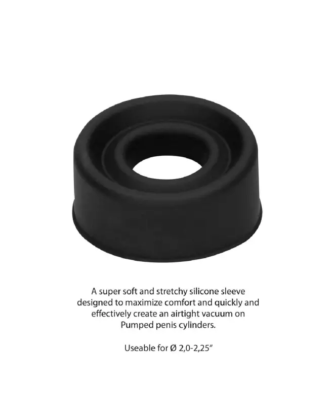 Manchon Silicone Pump Sleeve Medium de Pumped by Shots pour pompes à pénis-6