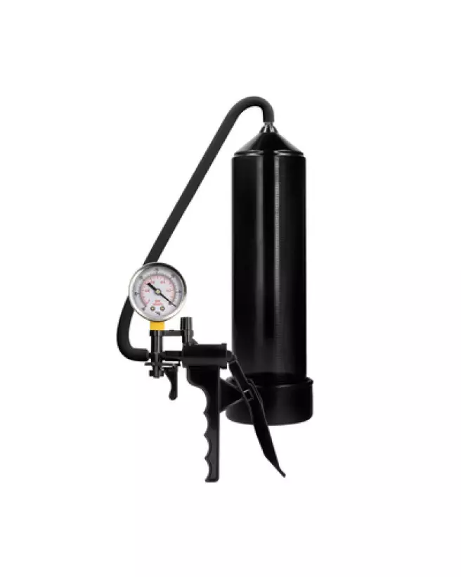Elite Beginner Pump with PSI Gauge par Pumped by Shots, pompe à pénis pour débutants-1