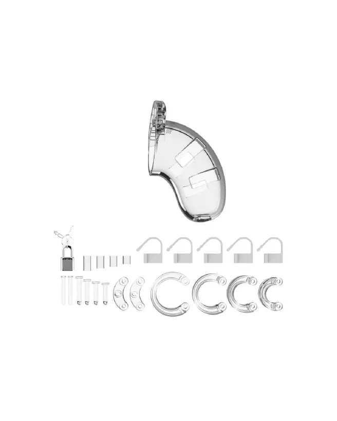 Cage de chasteté ManCage Model 01 de 3.5 / 9 cm par Shots-3