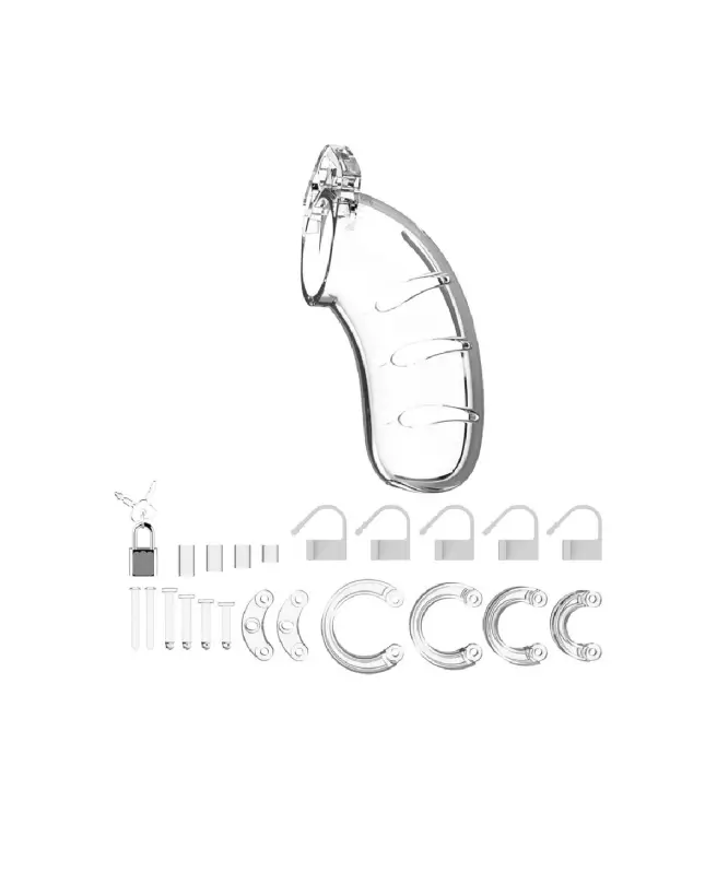 Image de la Model 03 Chastity Cock Cage de ManCage, dispositif de chasteté sécurisé et confortable-3
