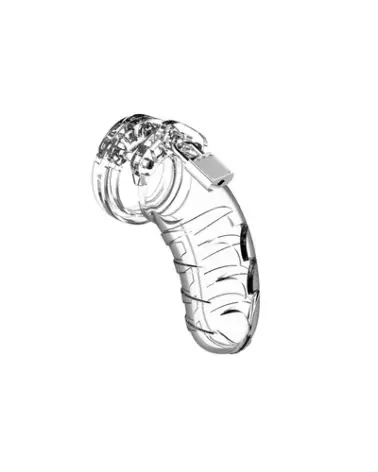 Image de la Model 04 Chastity Cock Cage de ManCage by Shots, cage de chasteté en polycarbonate, 11.5 cm-1