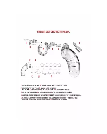 Image de la Cage de Chasteté Model 05 ManCage, dispositif sécurisé et ergonomique pour contrôle masculin-4