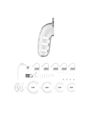 Cage de Chasteté Model 12 ManCage avec Plug intégré-5