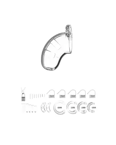 Image de la Cage de Chasteté Model 13 ManCage by Shots, dispositif de chasteté masculine sécurisé et confortable-4