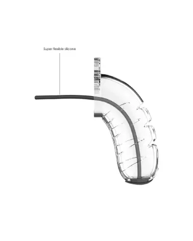 Image de la Cage de Chasteté Model 16 ManCage by Shots avec sonde urétrale-4