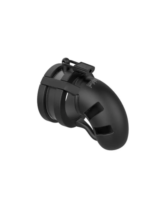 Image de la Cage de Chasteté Model 18 ManCage avec Ballsplitter, taille 3.5 / 9 cm-1