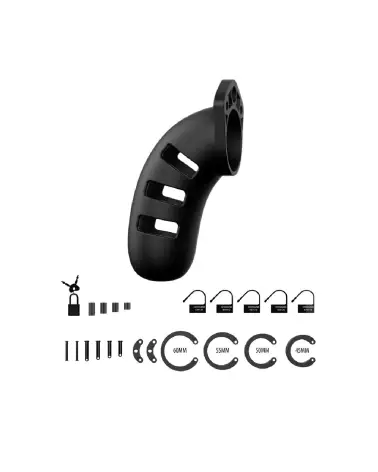 ManCage Model 21 Chastity Cock Cage vue avant-4
