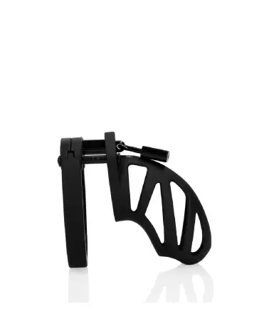 Image de la Cage de Chasteté Model 24 ManCage by Shots en Noir-4