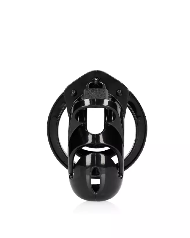 Image de la Cage de Chasteté Model 25 ManCage en Noir-3