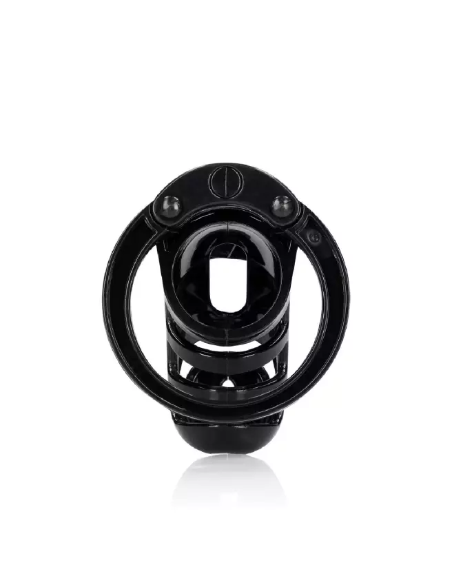 Image de la Cage de Chasteté Model 25 ManCage en Noir-5