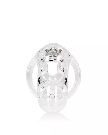 Image de la Cage de Chasteté Model 25 Transparente de ManCage by Shots-3