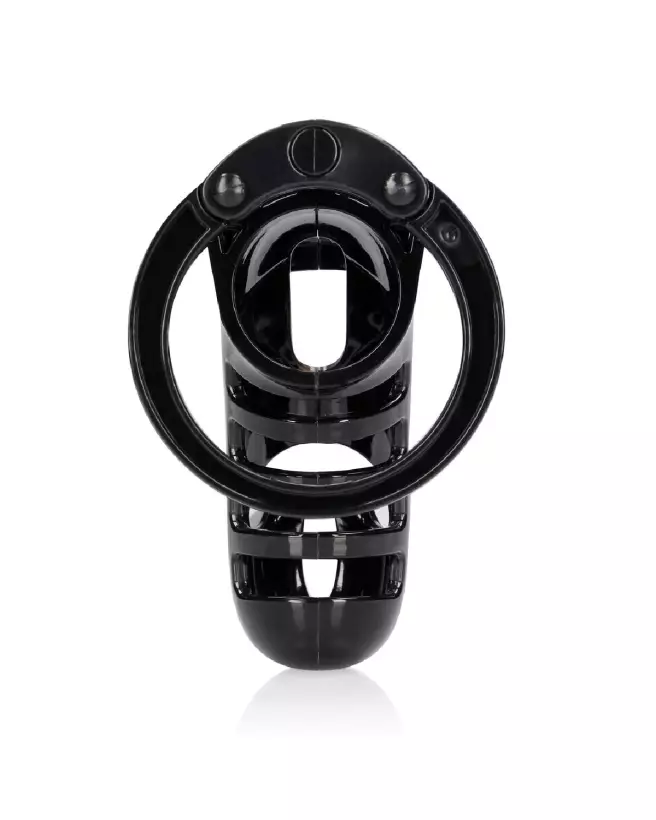 Image Model 26 Cage de Chasteté Noir ManCage by Shots-5