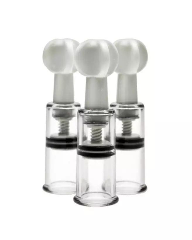 Twisted Triplets Nipple and Clit Suckers par XR Brands-1