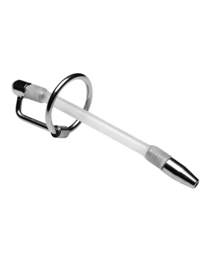 Image du Flexible Cum-Thru Plug de XR Brands, tige à urètre flexible et ergonomique pour stimulation sûre-1