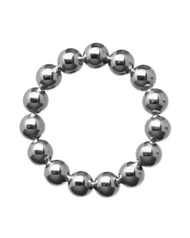 Cockring Meridian with Beads M/L par XR Brands pour endurance et plaisir-3