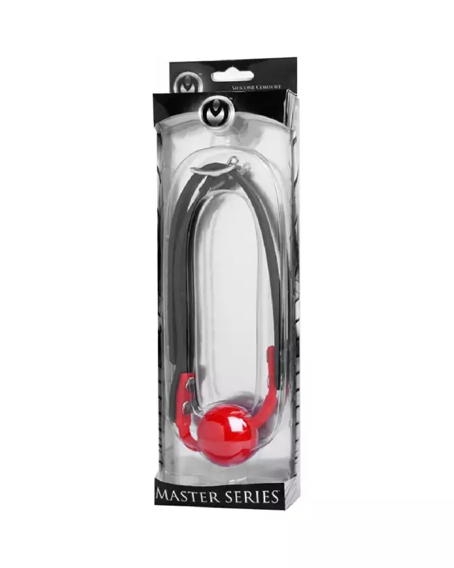 Image The Hush Gag - Baillon en silicone confortable de XR Brands pour BDSM-2