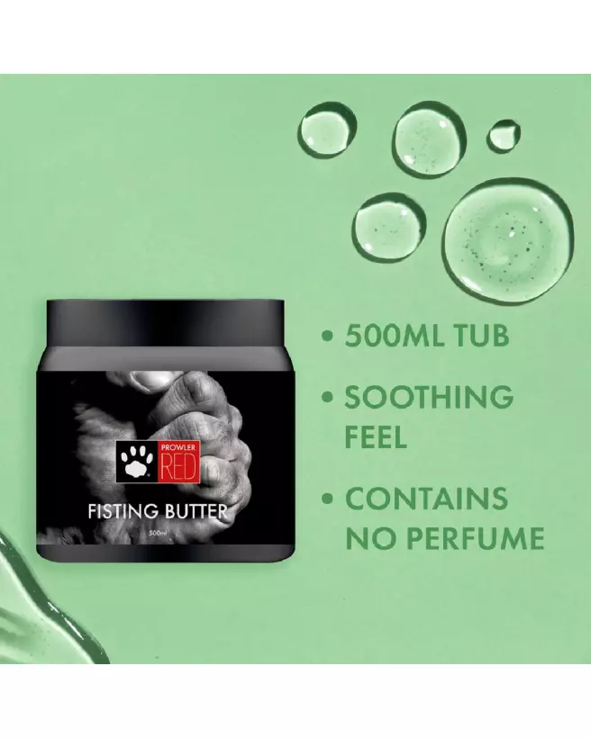 Image du Fisting Butter Prowler Red 500 ml, lubrifiant spécial fist longue durée-3