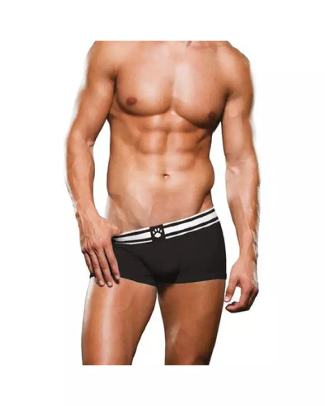 Jockstrap Trunk XS Noir et Blanc de Prowler pour sport et confort quotidien-1