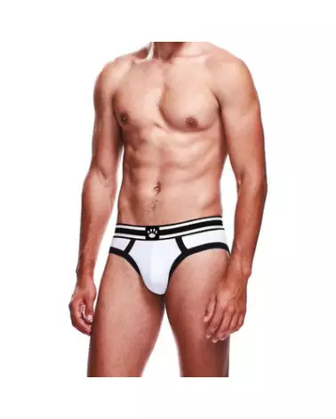 Jockstrap Prowler XS Brief Blanc Noir Confort Style-1