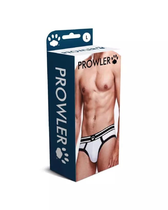 Jockstrap Prowler XS Brief Blanc Noir Confort Style-2