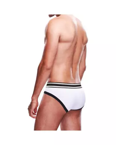 Jockstrap Prowler XS Brief Blanc Noir Confort Style-3