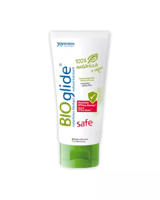 Image BIOglide Safe Lubrifiant Vegan 100ml par Joydivision - Compatible peaux sensibles et écologique-1