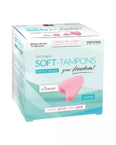 Image Soft Tampons Normal Joydivision - Confort et discrétion pour activités sportives et quotidiennes-3