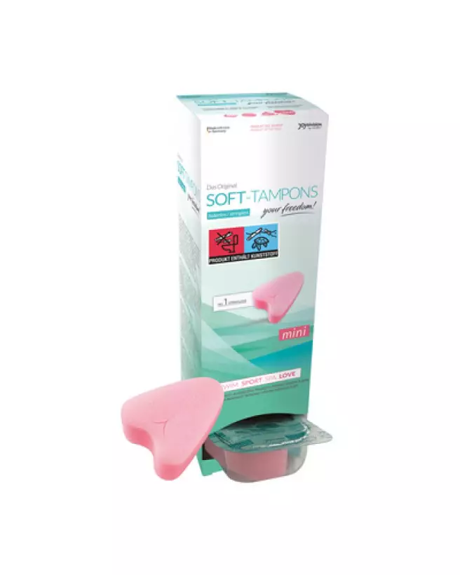 Image des Soft Tampons Mini de Joydivision, tampons discrets pour sport et natation-1