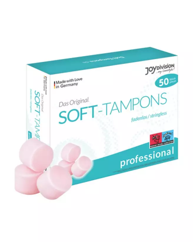 Image de Soft Tampons Normal 50 pièces de Joydivision pour hygiène intime et confort optimal-1
