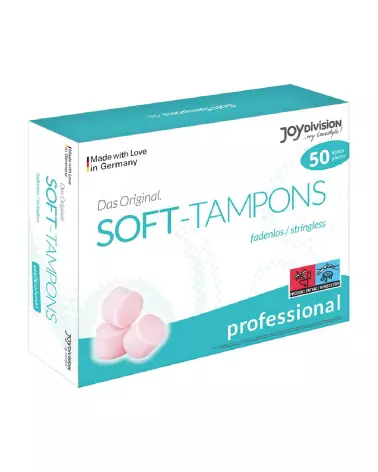 Image de Soft Tampons Normal 50 pièces de Joydivision pour hygiène intime et confort optimal-2