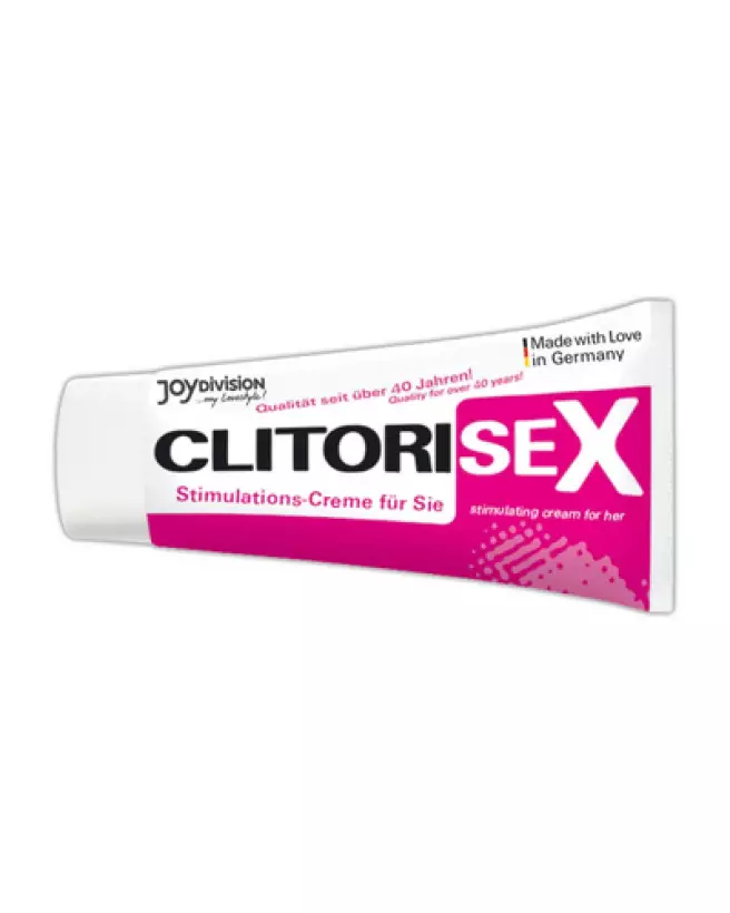 Image de la crème stimulante CLITORISEX Joydivision pour intensifier les orgasmes-1