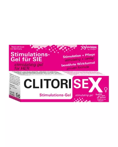 Gel stimulant Clitorisex Joydivision pour augmentation de l'orgasme-3