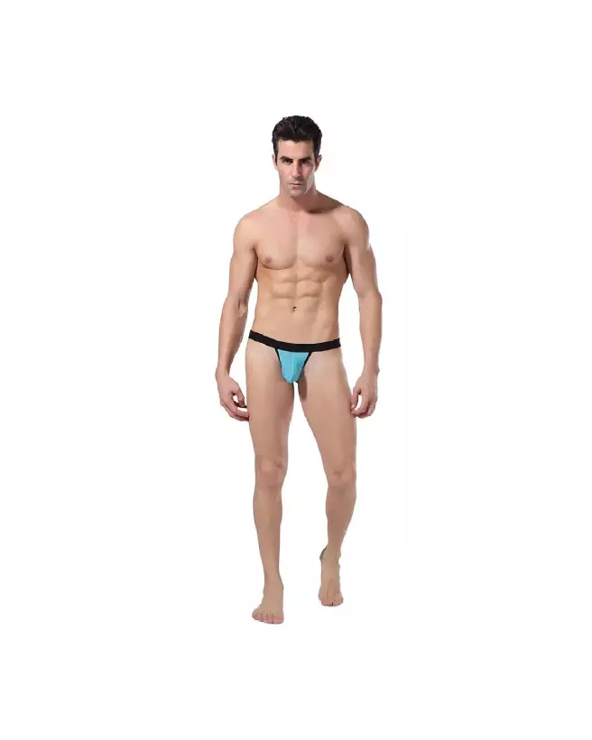 Goodfellas by Shots Jockstrap Blue pour homme - Confort et style-3