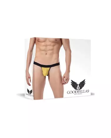 Jockstrap jaune taille L Goodfellas by Shots pour hommes-2