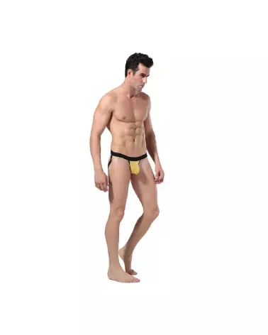 Jockstrap jaune taille L Goodfellas by Shots pour hommes-4