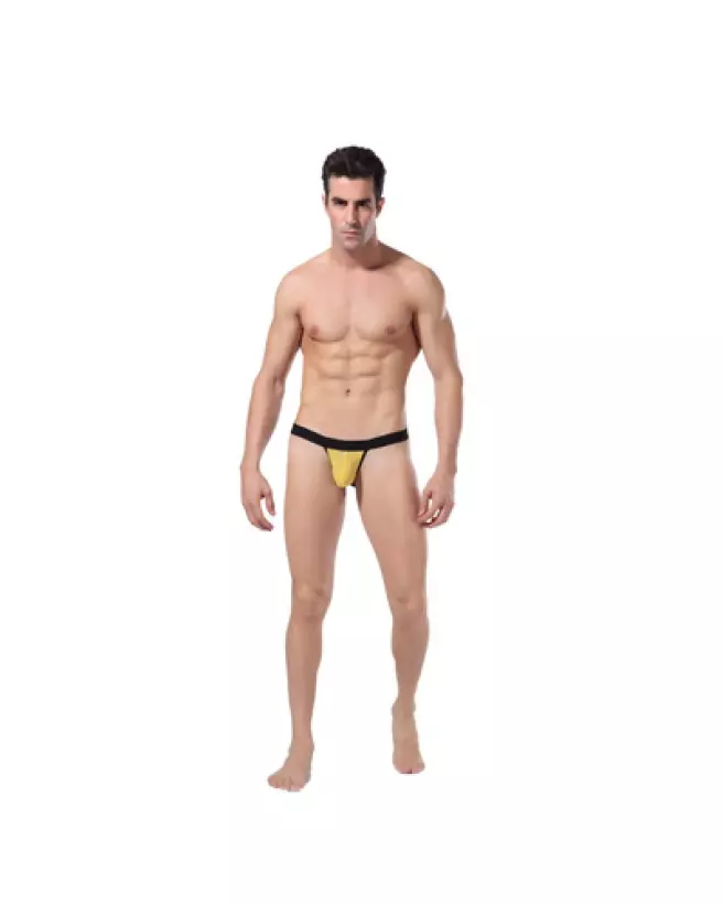 Jockstrap Jaune Taille S Goodfellas by Shots pour sport et confort-1