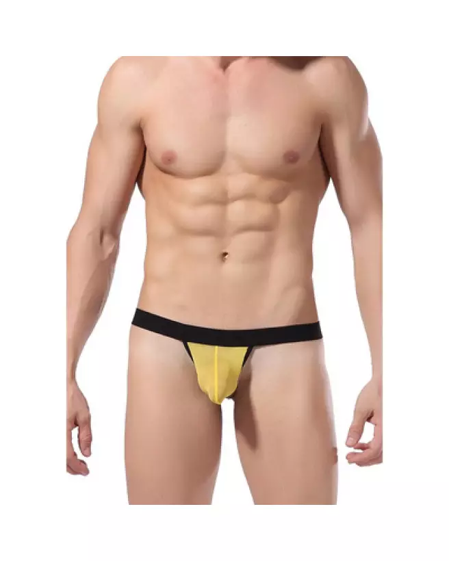 Image Goodfellas Jockstrap Jaune Taille M-1