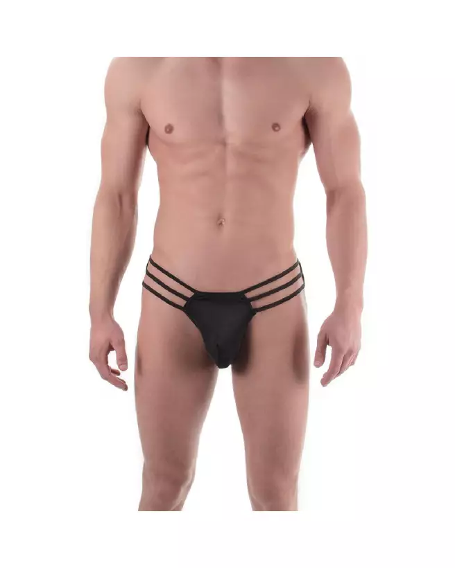 Brief Black Jockstrap L/XL par Goodfellas by Shots - confort et style-1