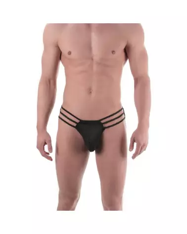Brief Black Jockstrap L/XL par Goodfellas by Shots - confort et style-1