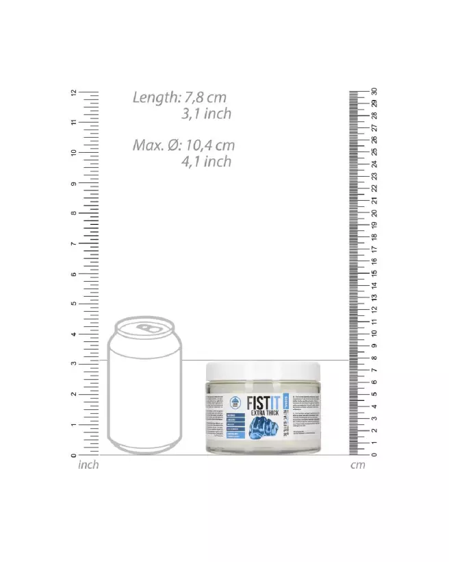 Image du lubrifiant Extra Thick 500 ml de Fist It by Shots, idéal pour le fisting-6