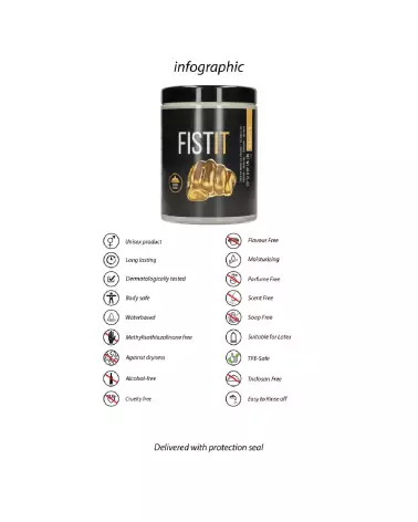 Image de lubrifiant Fist It by Shots 1000 ml à base d'eau-6